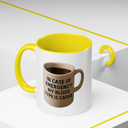 Blood Type 2-Tone Coffee Mug