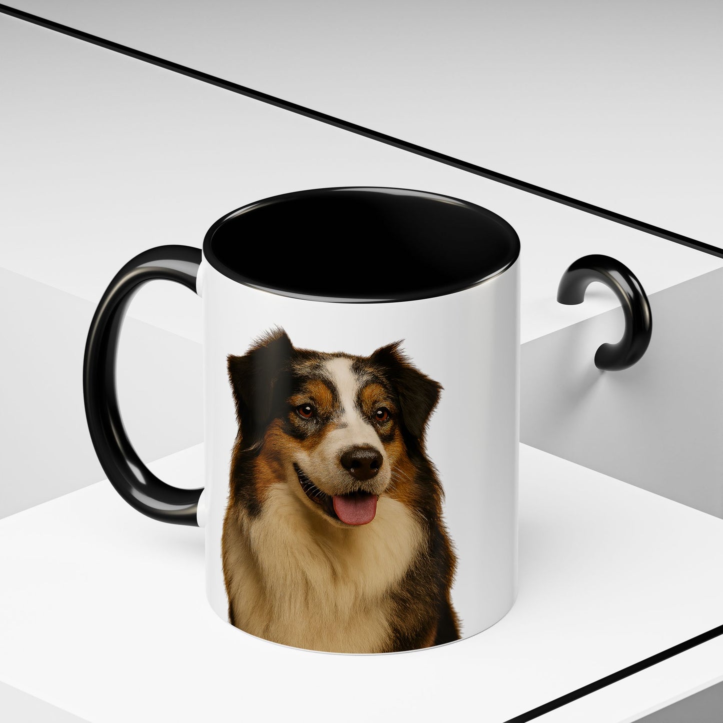 Aussie Head 2-Tone Coffee Mug