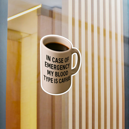 Blood Type Vinyl Decal