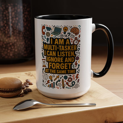 Multi-Tasker 2-Tone Coffee Mug