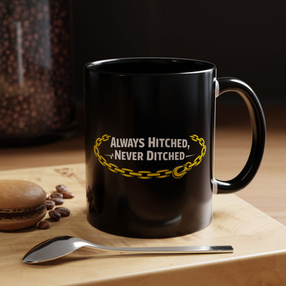 Always Hitched 2-Tone Coffee Mug