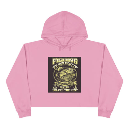 Problem Solving Women's Crop Hoodie