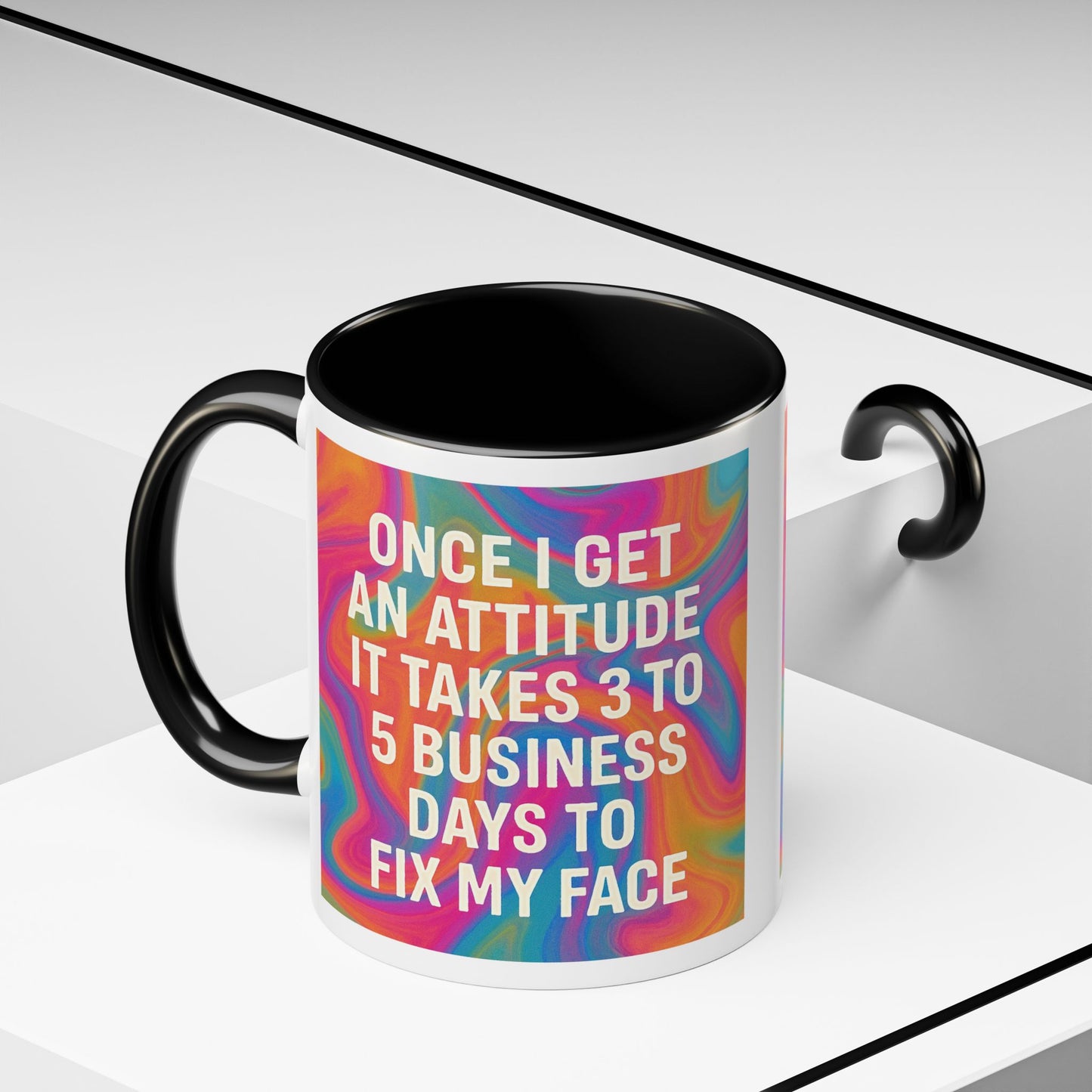 Fix My Face 2-Tone Coffee Mug