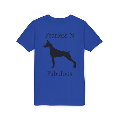 Fearless N Fabulous Youth Unisex Short Sleeve Crewneck Tee