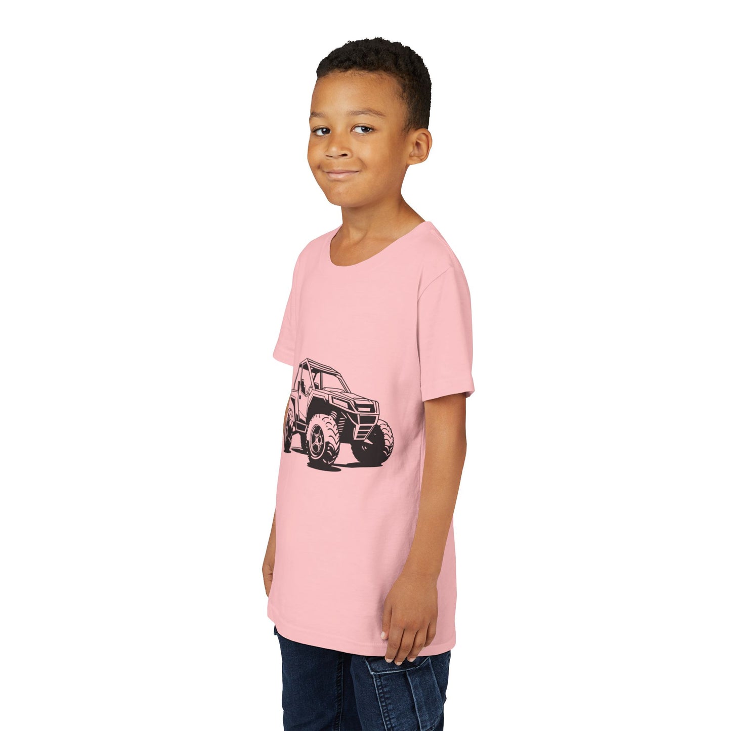 Off The Beaten Path Side By Side Youth Unisex Short Sleeve Crewneck Tee