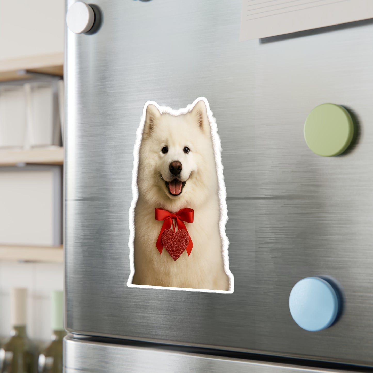 Cupid's Companion Samoyed Vinyl Decal
