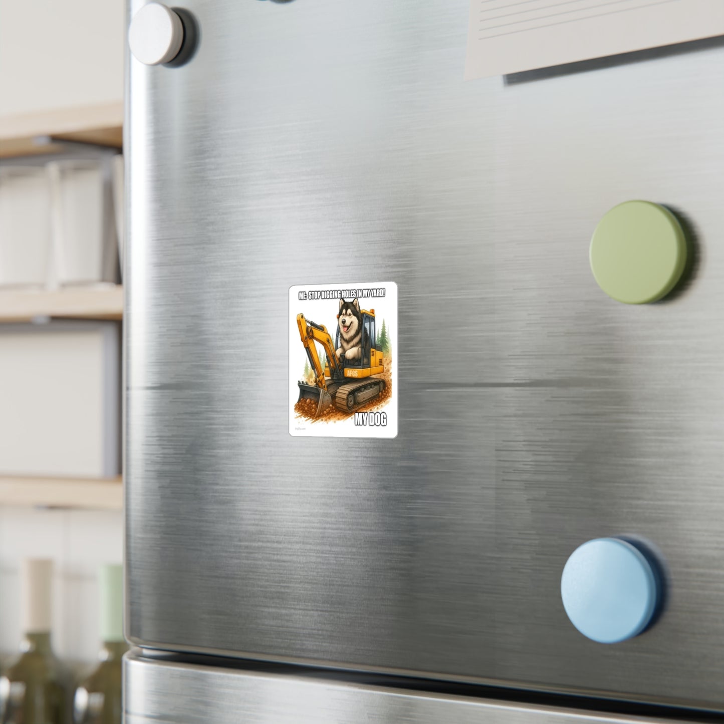 Digmaster 2000 Vinyl Decal