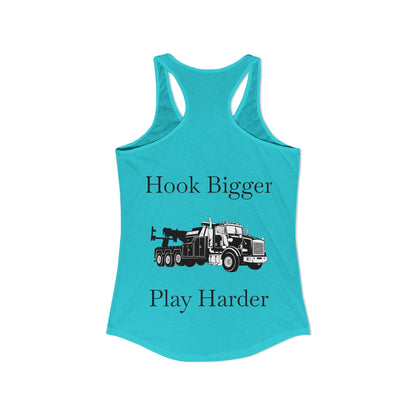 Hook Bigger Women's Racerback Tank