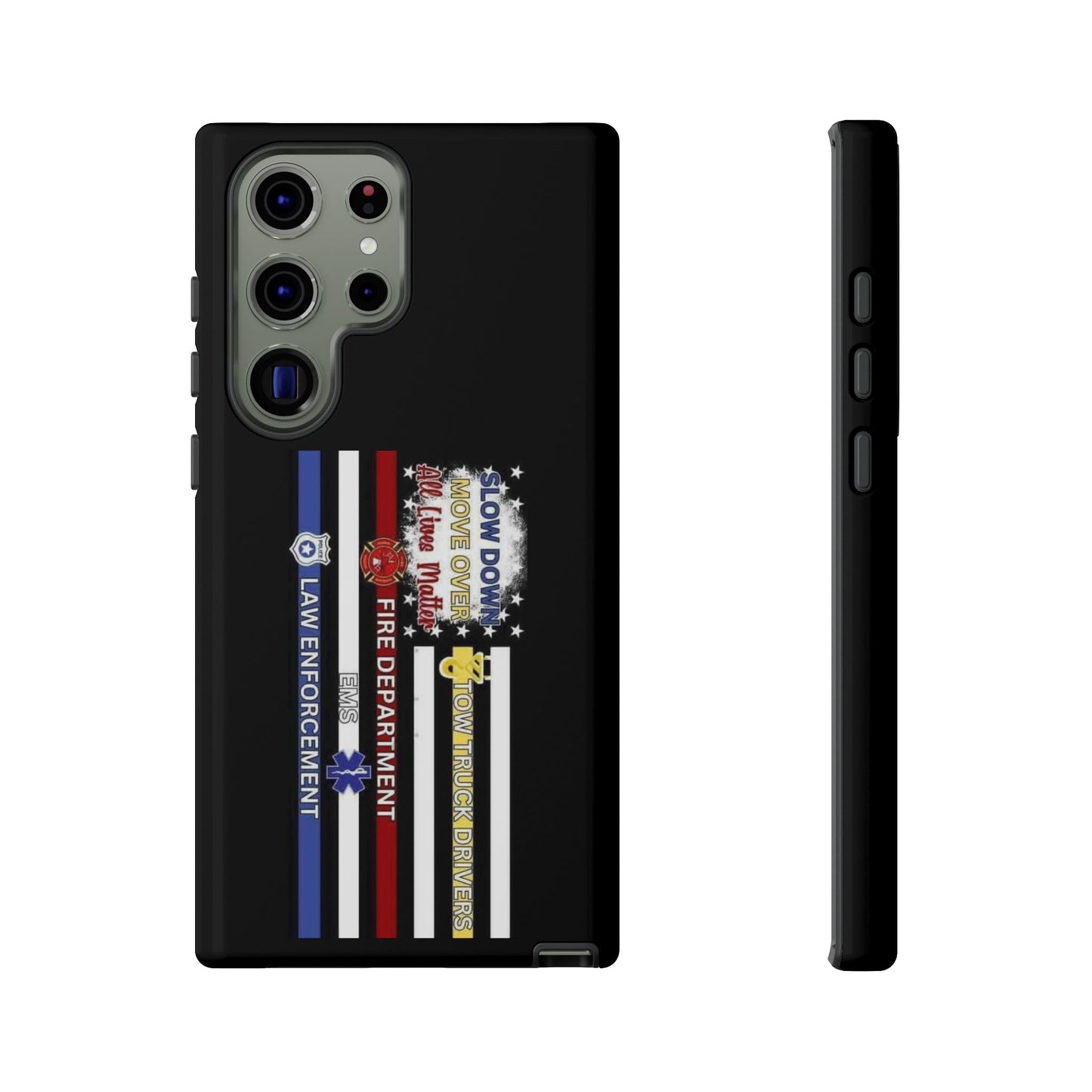 Slow Down Move Over Flag Samsung Case