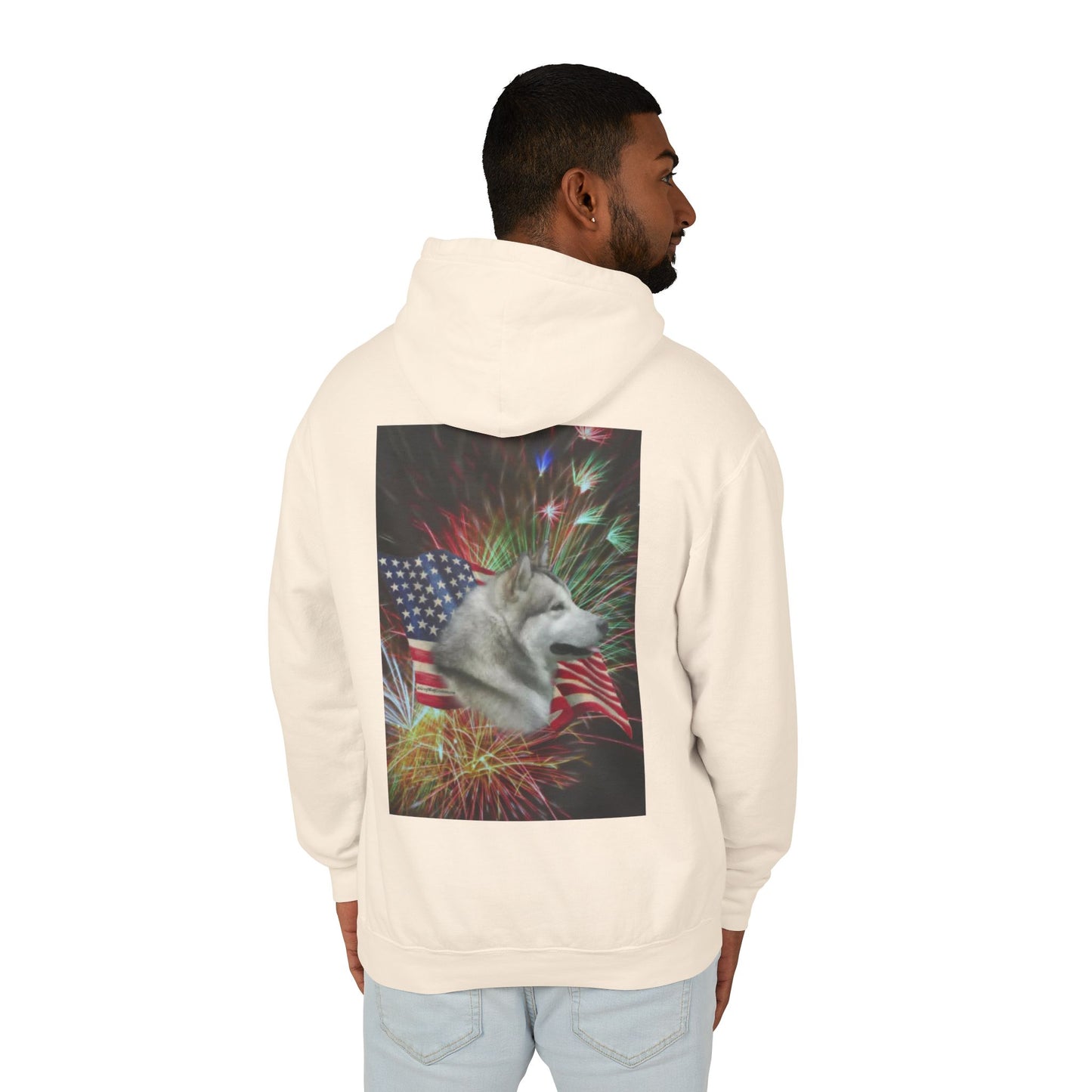American Malamute Unisex Lightweight Hoodie