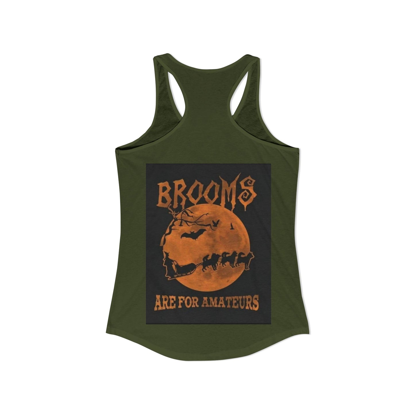 Brooms Are For Amateurs Women's Racerback Tank