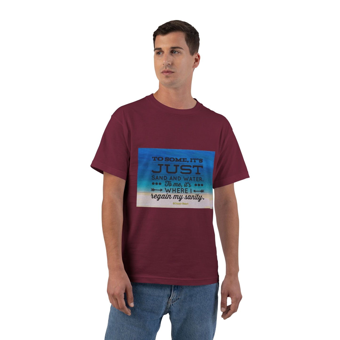Dr. Beach Men's Short-Sleeve Crewneck Tee