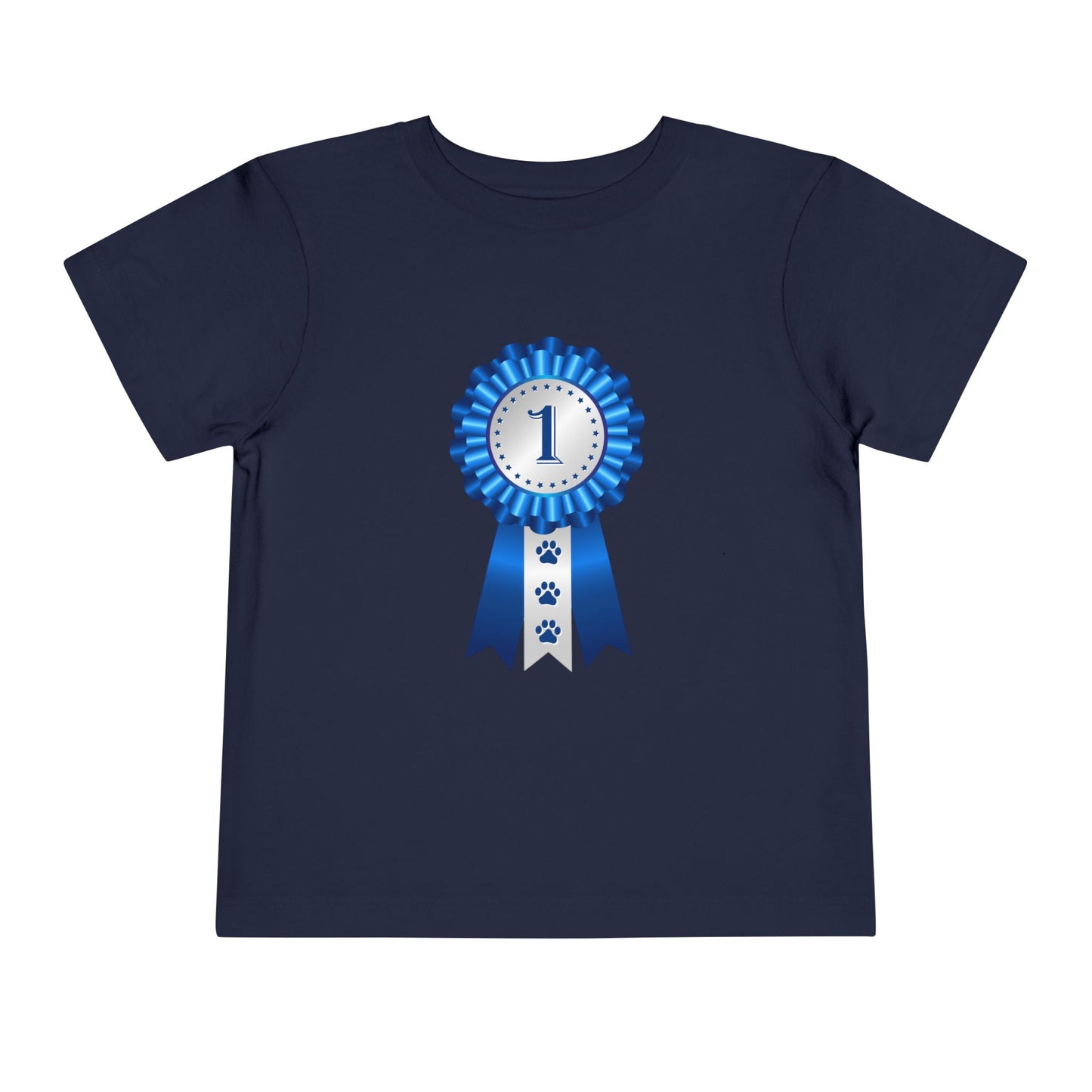 Show Ribbon Toddler Unisex Short Sleeve Crewneck Tee