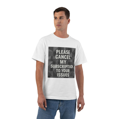 Cancel My Subscription Men's Short-Sleeve Crewneck Tee