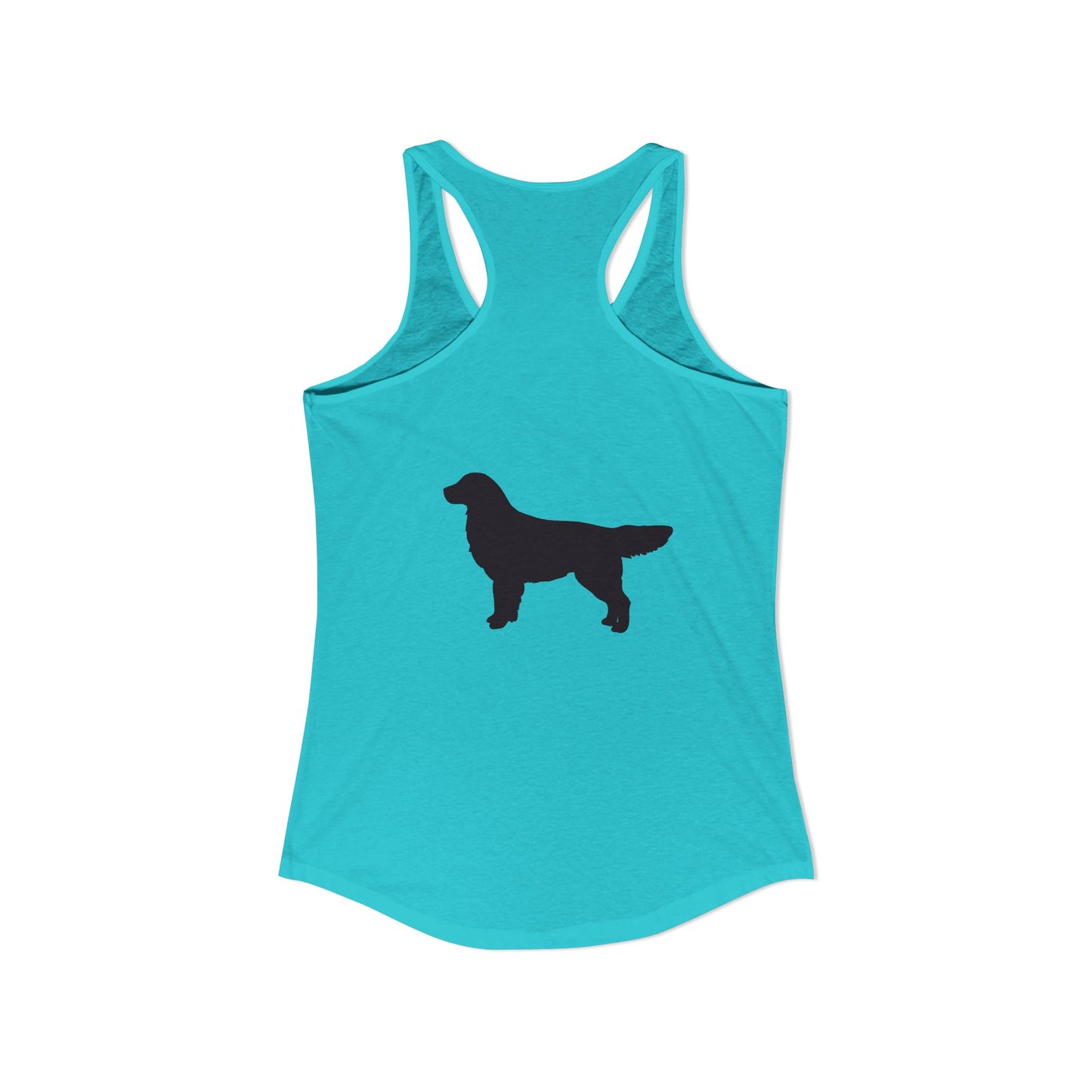 Golden Silhouette Women's Racerback Tank