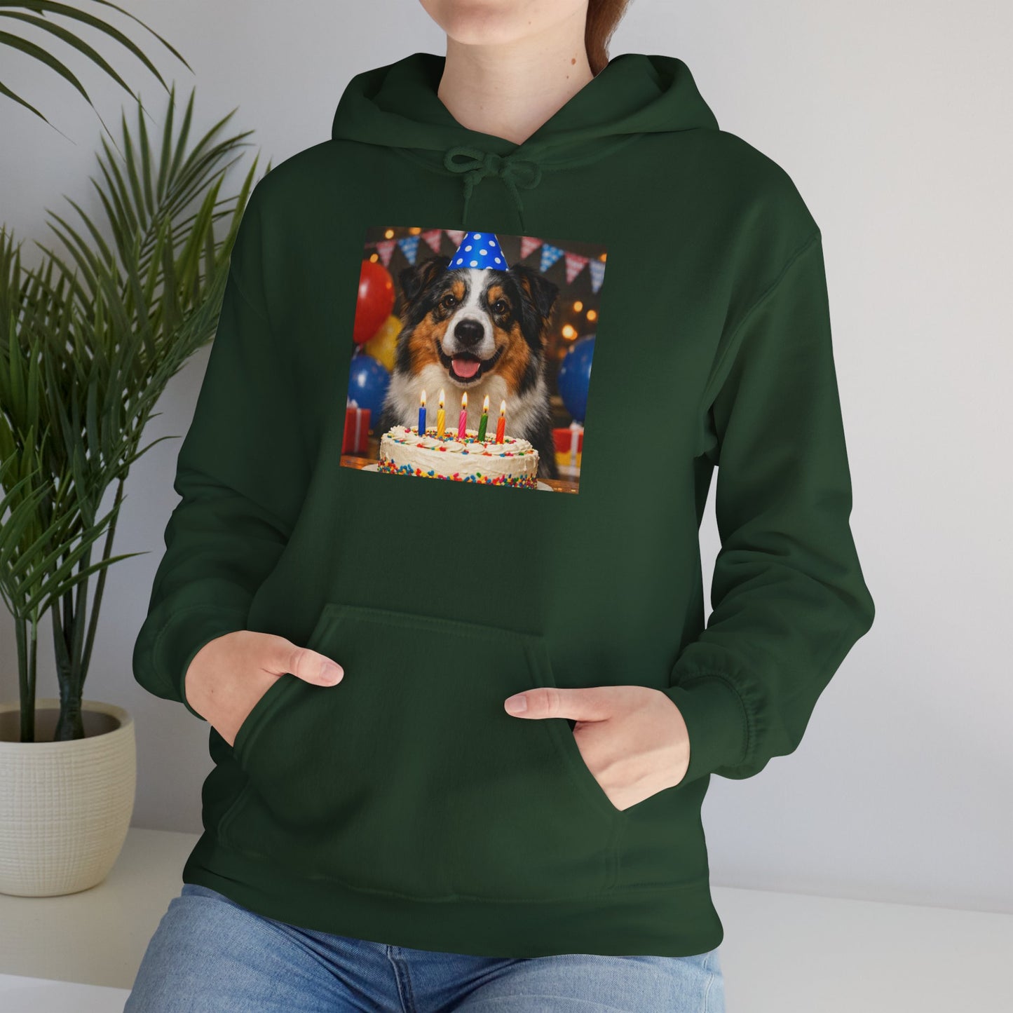 Birthday Buddy Aussie Unisex Hoodie