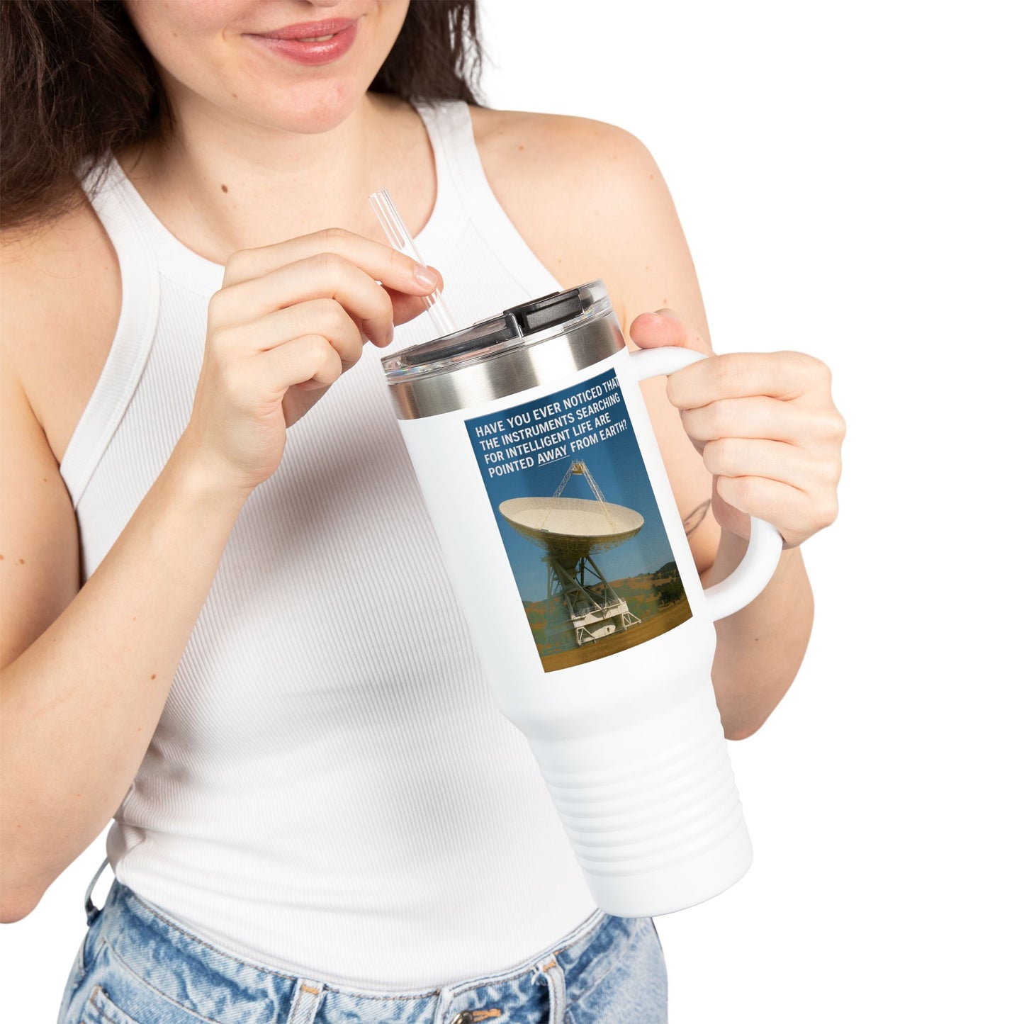 Intelligent Life Insulated Travel Mug