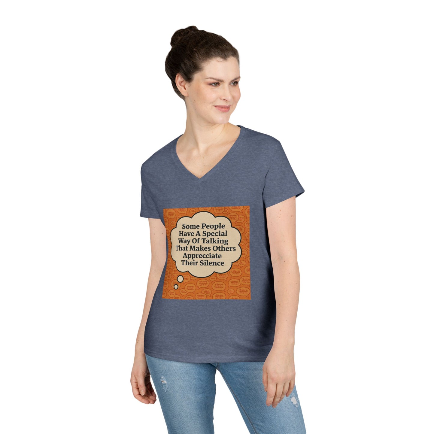 Special Way Of Talking Women's V-Neck T-Shirt