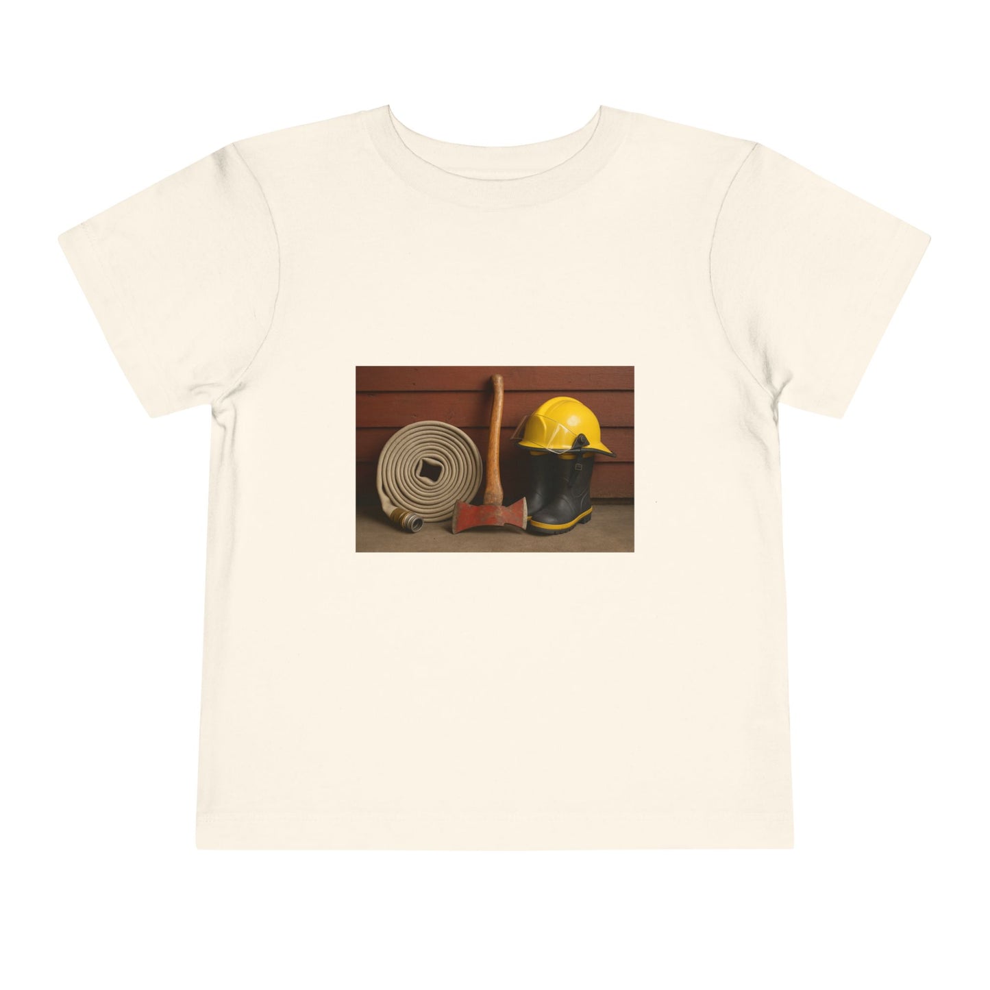 Fire/Rescue Appreciation Toddler Unisex Short Sleeve Crewneck Tee