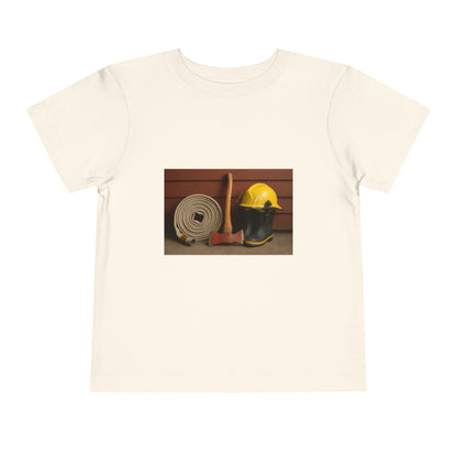 Fire/Rescue Appreciation Toddler Unisex Short Sleeve Crewneck Tee