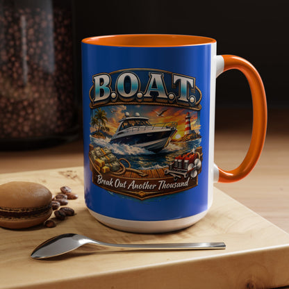 B.O.A.T. 2-Tone Coffee Mug