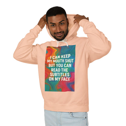Subtitles Unisex Lightweight Hoodie