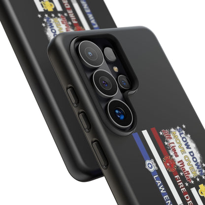 Slow Down Move Over Flag Samsung Case