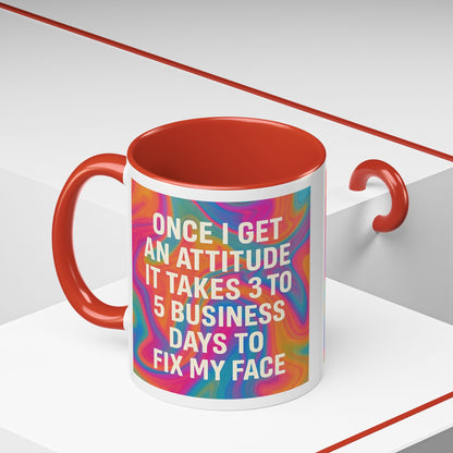 Fix My Face 2-Tone Coffee Mug