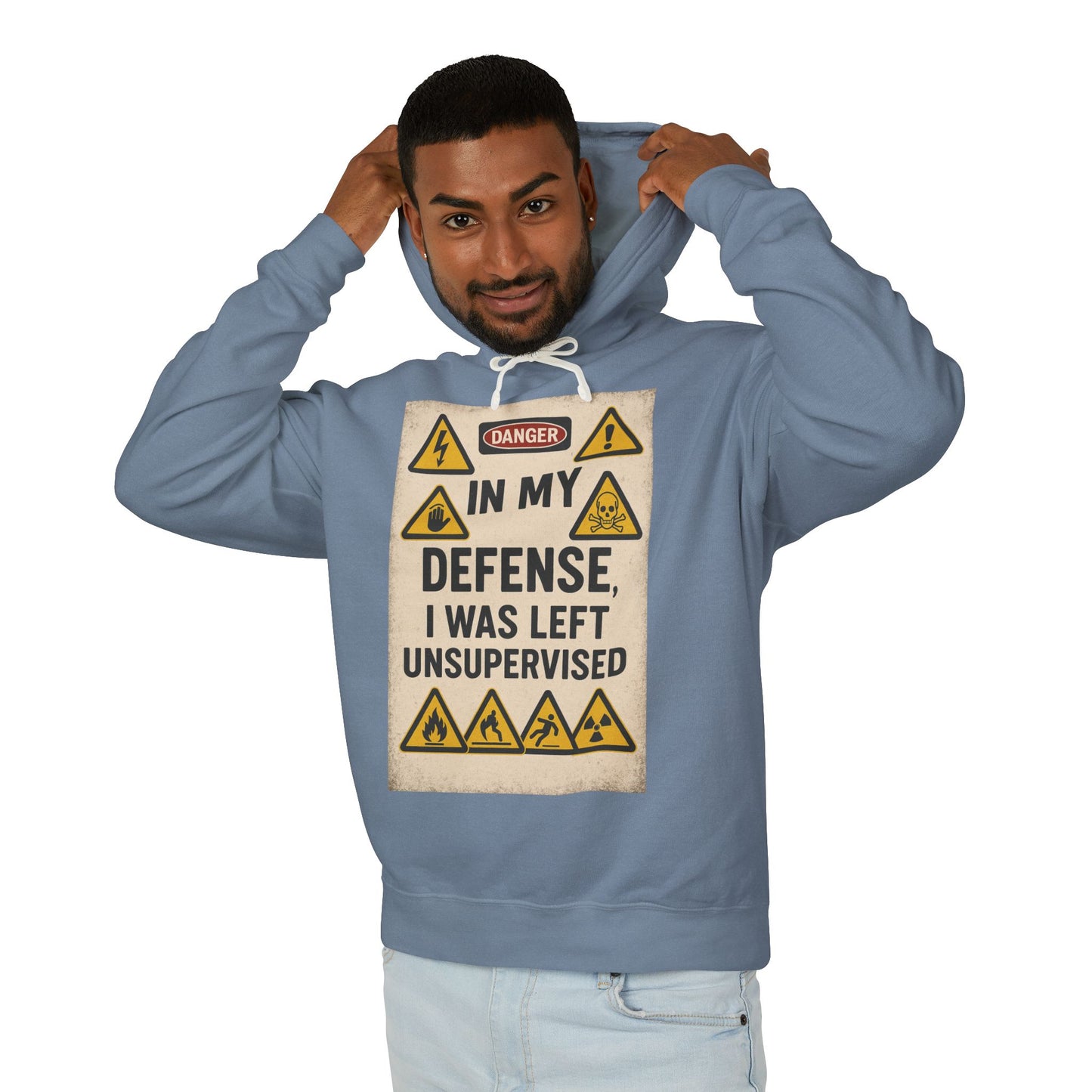 Unsupervised Unisex Lightweight Hoodie