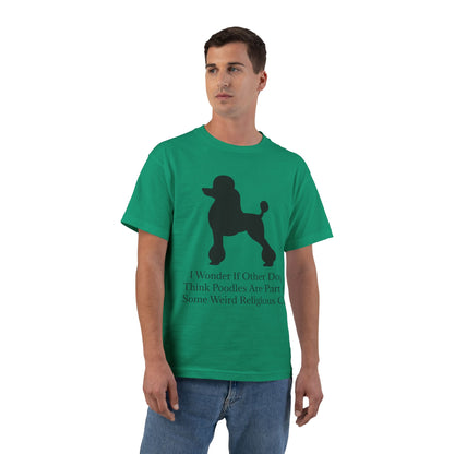 I Wonder Men's Short-Sleeve Crewneck Tee