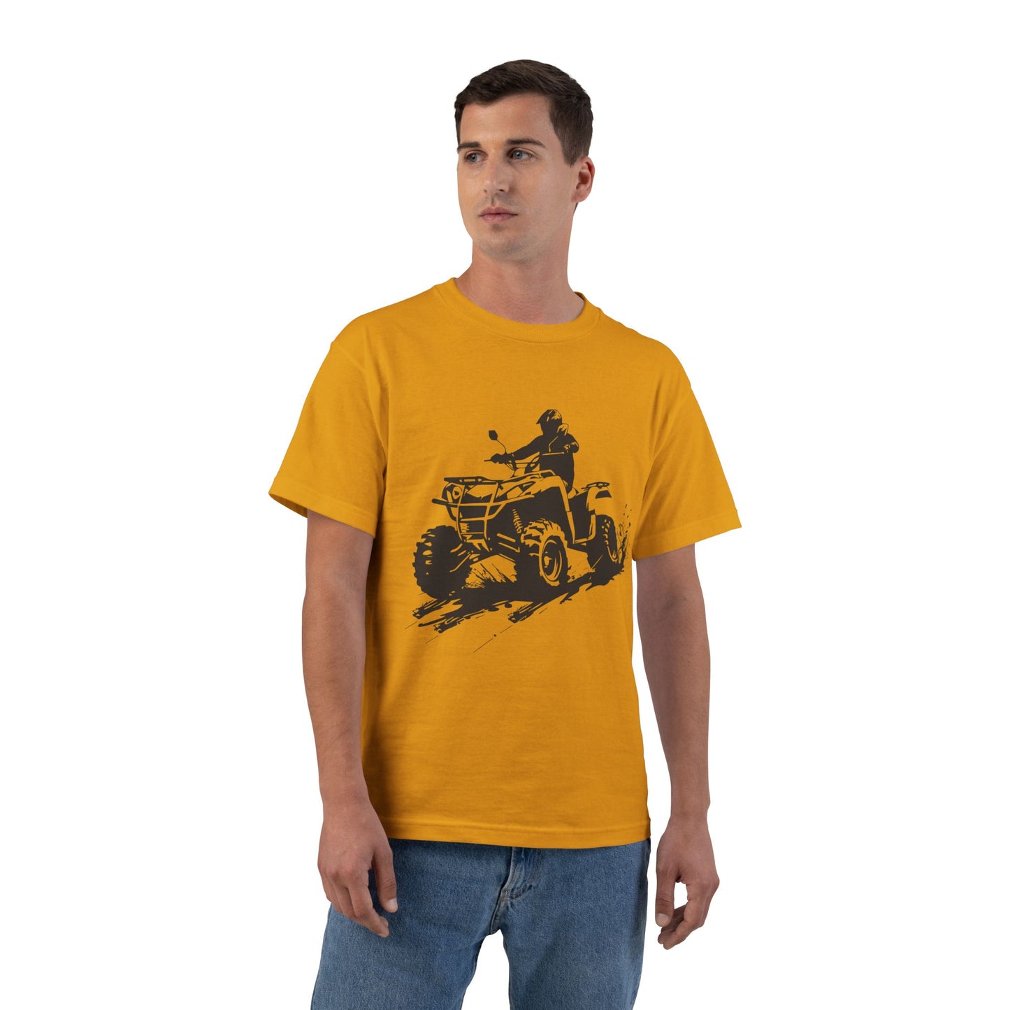 Slingin' Mud Quad Men's Short-Sleeve Crewneck Tee