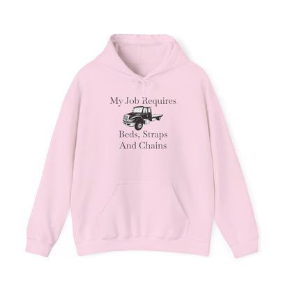 Beds, Straps, And Chains Unisex Hoodie