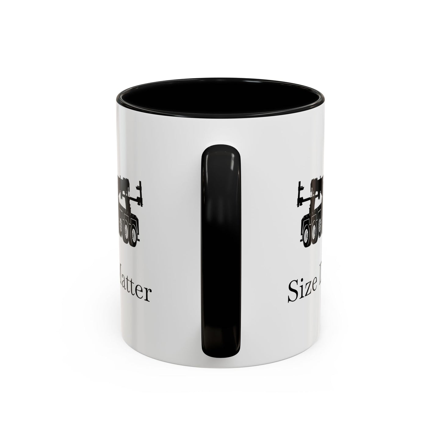 Size Does Matter 2-Tone Coffee Mug