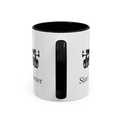 Size Does Matter 2-Tone Coffee Mug
