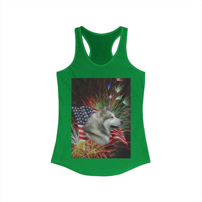 American Malamute Women's Racerback Tank