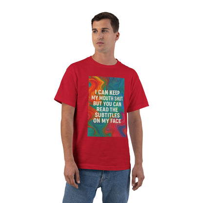 Subtitles Men's Short-Sleeve Crewneck Tee