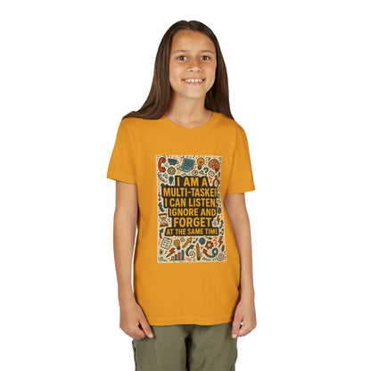 Multi-Tasker Youth Unisex Short Sleeve Crewneck Tee