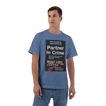 Partner In Crime Men's Short-Sleeve Crewneck Tee