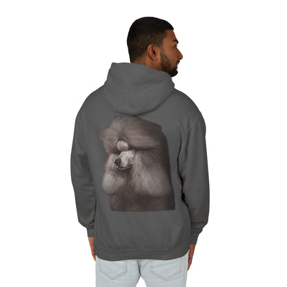 Poodle Head Unisex Lightweight Hoodie