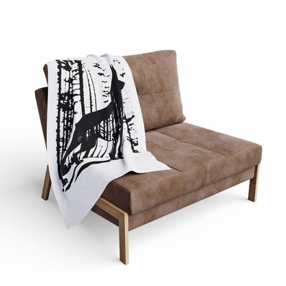 Watchful Eyes Arctic Fleece Blanket