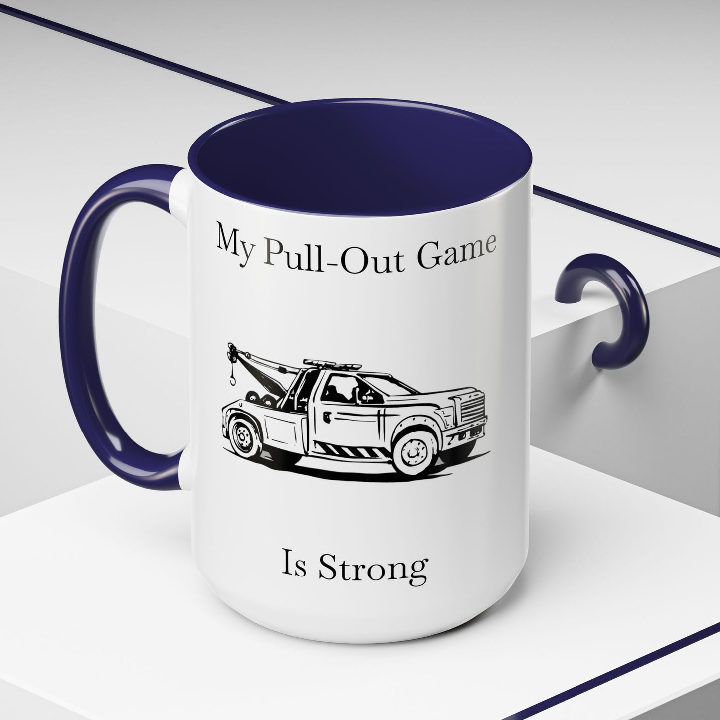 Pull Out Wheel Lift Tow Truck 2-Tone Coffee Mug