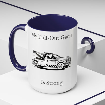 Pull Out Wheel Lift Tow Truck 2-Tone Coffee Mug