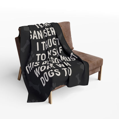 Gangster Rap Arctic Fleece Blanket