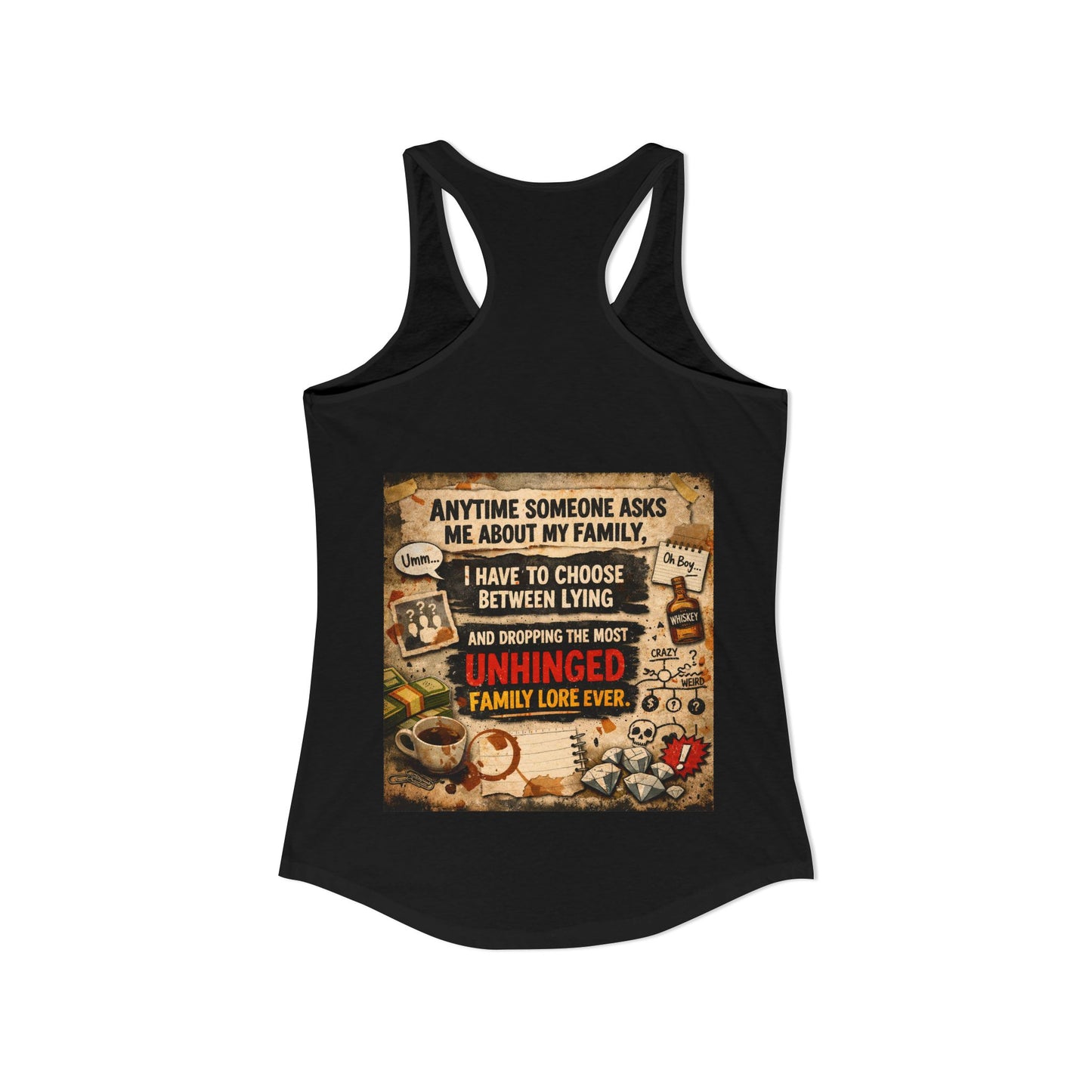 Unhinged Family Women's Racerback Tank