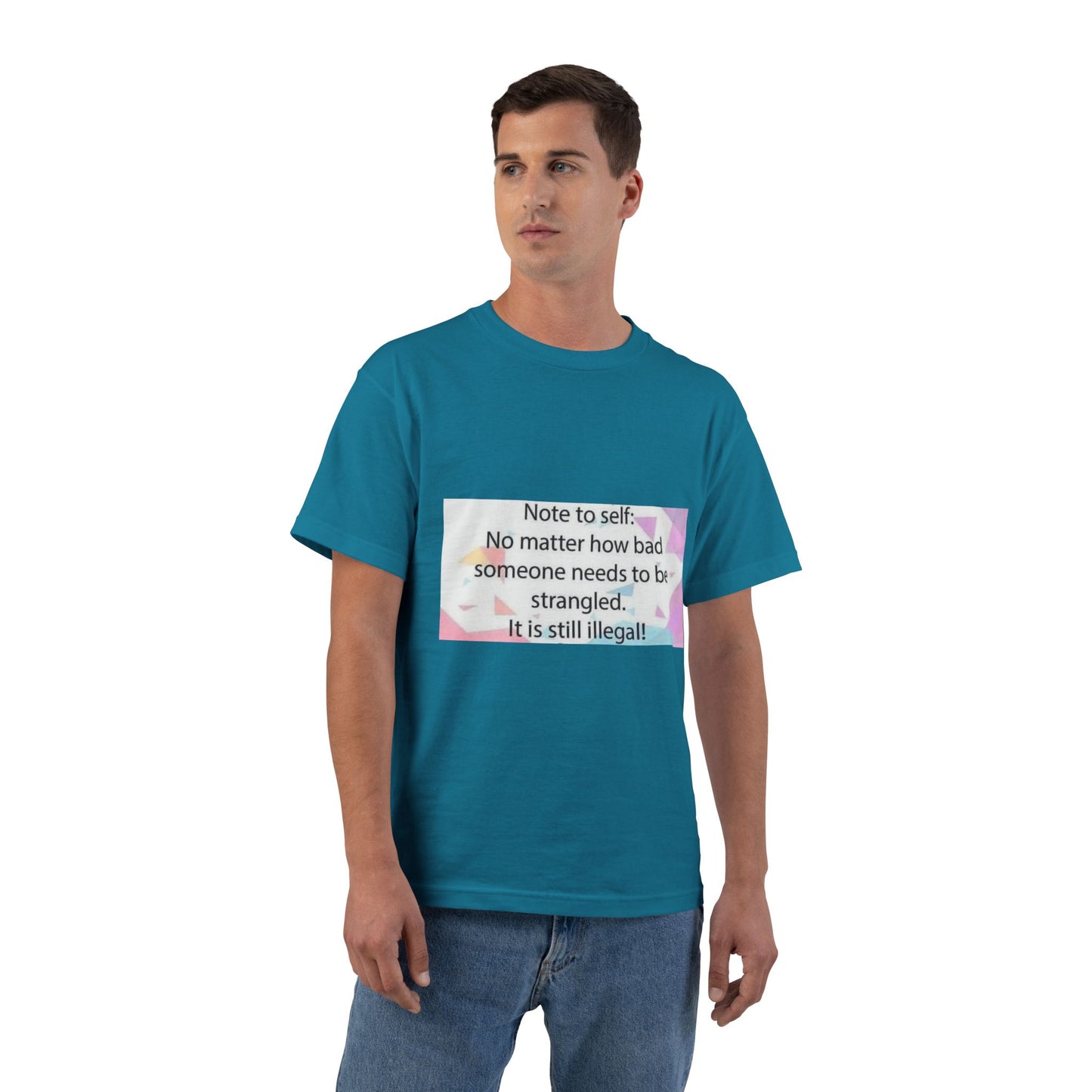 Note To Self Men's Short-Sleeve Crewneck Tee
