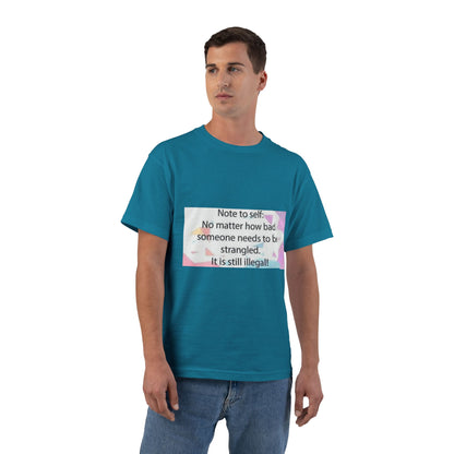 Note To Self Men's Short-Sleeve Crewneck Tee