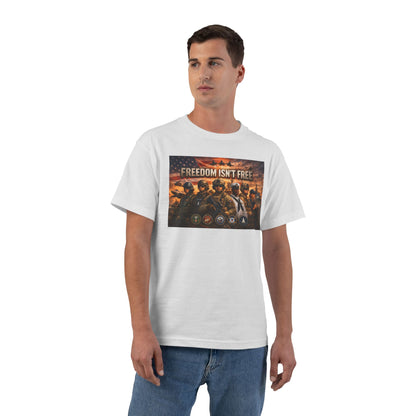 Freedom Isn't Free Men's Short-Sleeve Crewneck Tee