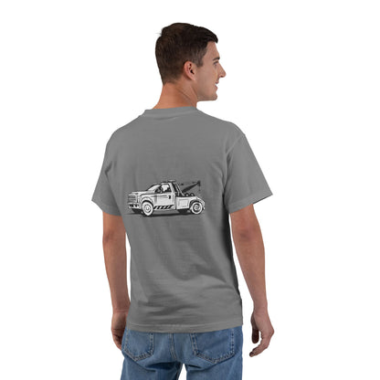 Wheel Lift Tow Truck Men's Short-Sleeve Crewneck Tee