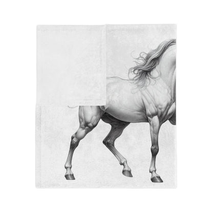 Fancy Pants Velveteen Microfiber Blanket