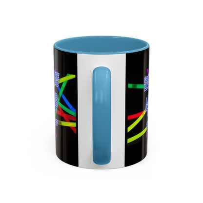 Glow Sticks 2-Tone Coffee Mug